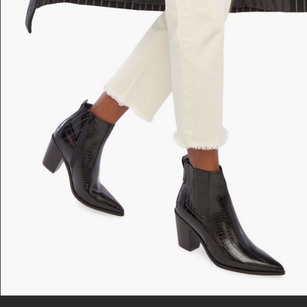 Black booties